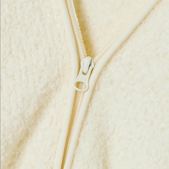 SKIMS Cozy Knit Cropped Pullover - Bone - Picture 4 of 5